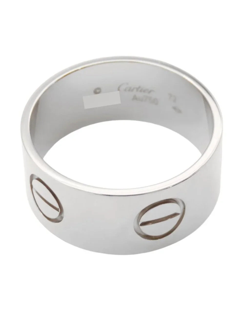 Cartier Love Ring White Gold 18K 72